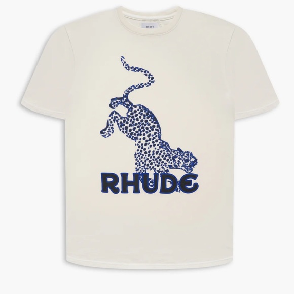 RHUDE Vintage Leopard Tee - Picture 4 of 4